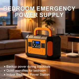 500W Portable Power Station C Series Lithium Battery Solar Generator for Outdoor Camping Home Emergency Backup