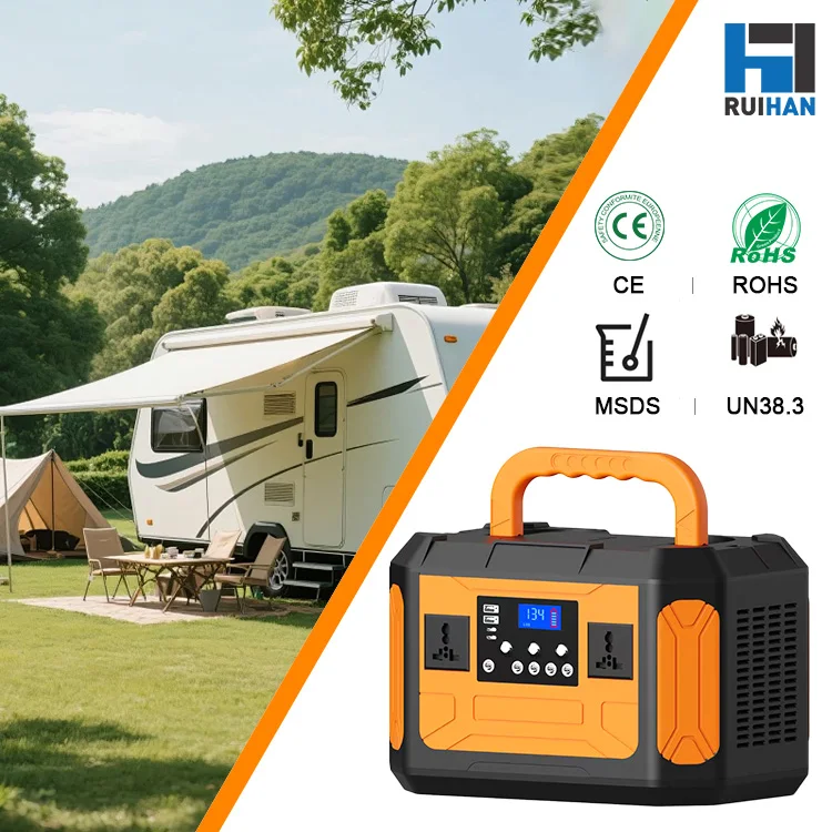 500W Portable Power Station C Series Lithium Battery Solar Generator for Outdoor Camping Home Emergency Backup