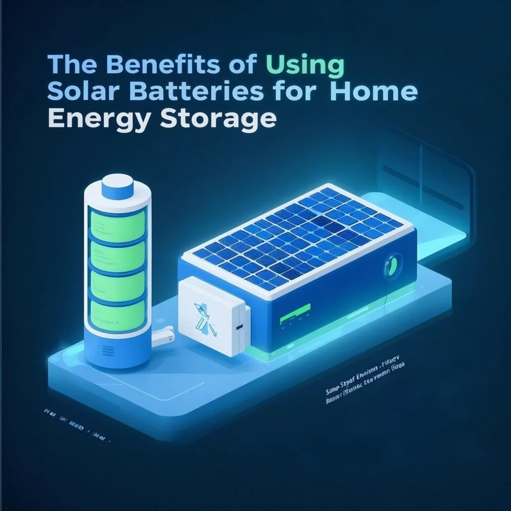 The Benefits of Using Solar Batteries for Home Energy Storage