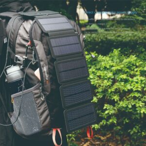 Portable 21W Mono Folding Solar Panels Foldable Solar Charger for Mobile Phone Battery Power Bank