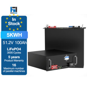 5KW 51.2V 100Ah Energy Storage Battery Ideal for Home Solar Systems & Backup Power