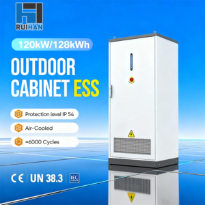 Latest in Stock Energy Storage System 120kW/128kWH Lithium Iron Phosphate Battery 6000+ Cycles Seamless Backup Power.