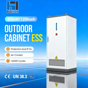 Container Energy Storage System 60kW/128kWH Lifepo4 Lithium Battery with CAN Communication Interface