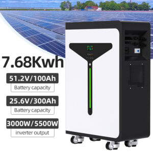 High Quality Home Solar Power Station with Battery and Inverter 3000W 5500W Hybrid Solar System