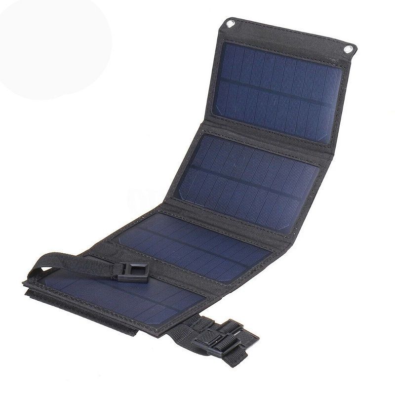 Portable 20W Monocrystalline Silicon Foldable Solar Panel Mobile Phone Charging Outdoor Power Generation Photovoltaic Panel - Image 2