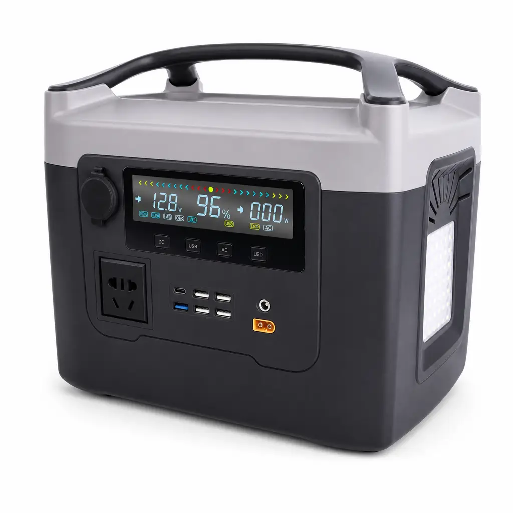 YJ908-800W Portable Power Station with Wireless Charging