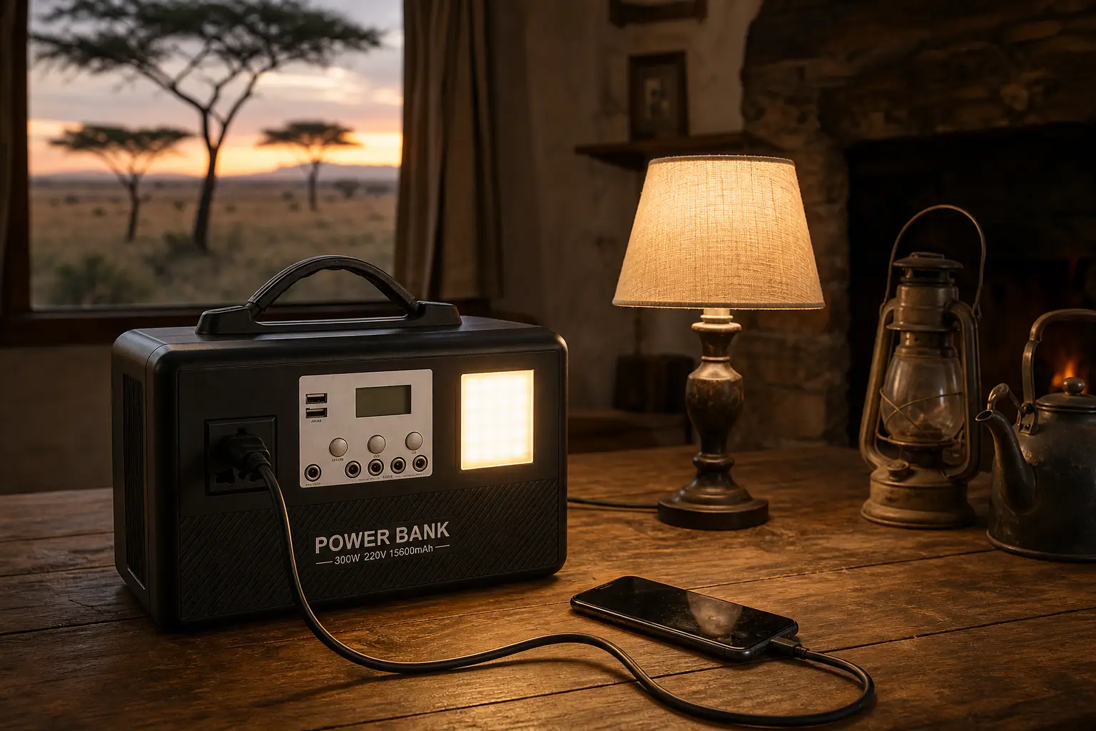 C801 200W-300W LiFePO4 Portable Power Station - Image 7