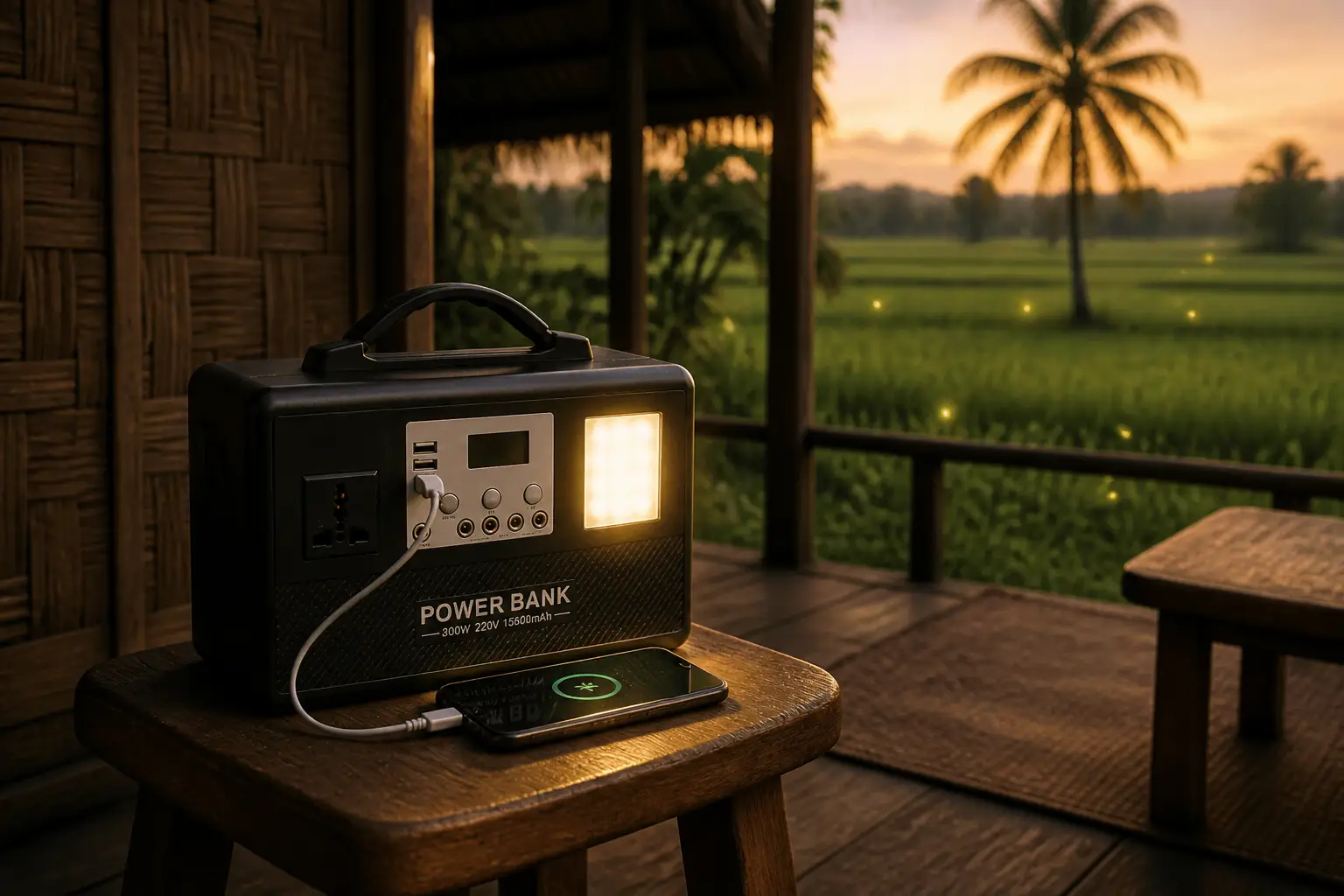 C801 200W-300W LiFePO4 Portable Power Station - Image 8