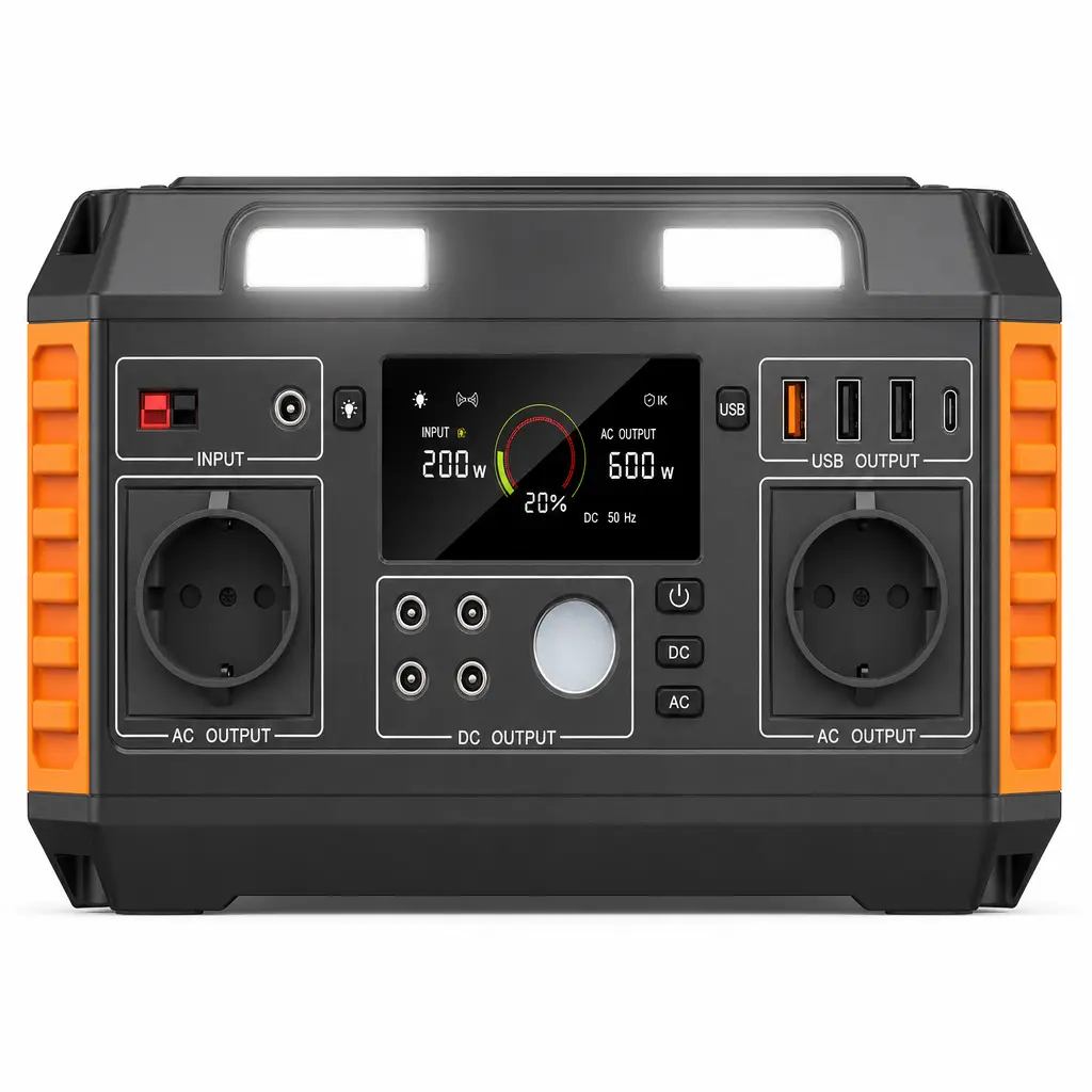 A6 600W Portable Power Station - Image 2