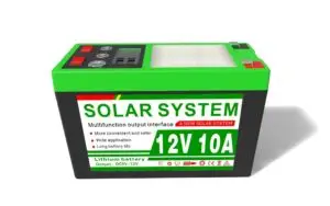 Ruihan C802-12V10A 128Wh DC solar power station front view on white background