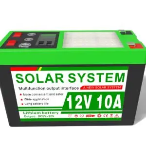 Ruihan C802-12V10A 128Wh DC solar power station front view on white background