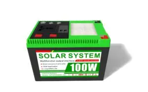 Ruihan C803-100W portable power station front view on white background