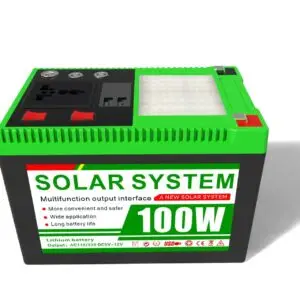 Ruihan C803-100W portable power station front view on white background