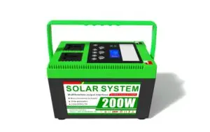 Ruihan C804-200W portable power station front view on white background