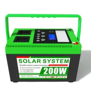 Ruihan C804-200W portable power station front view on white background