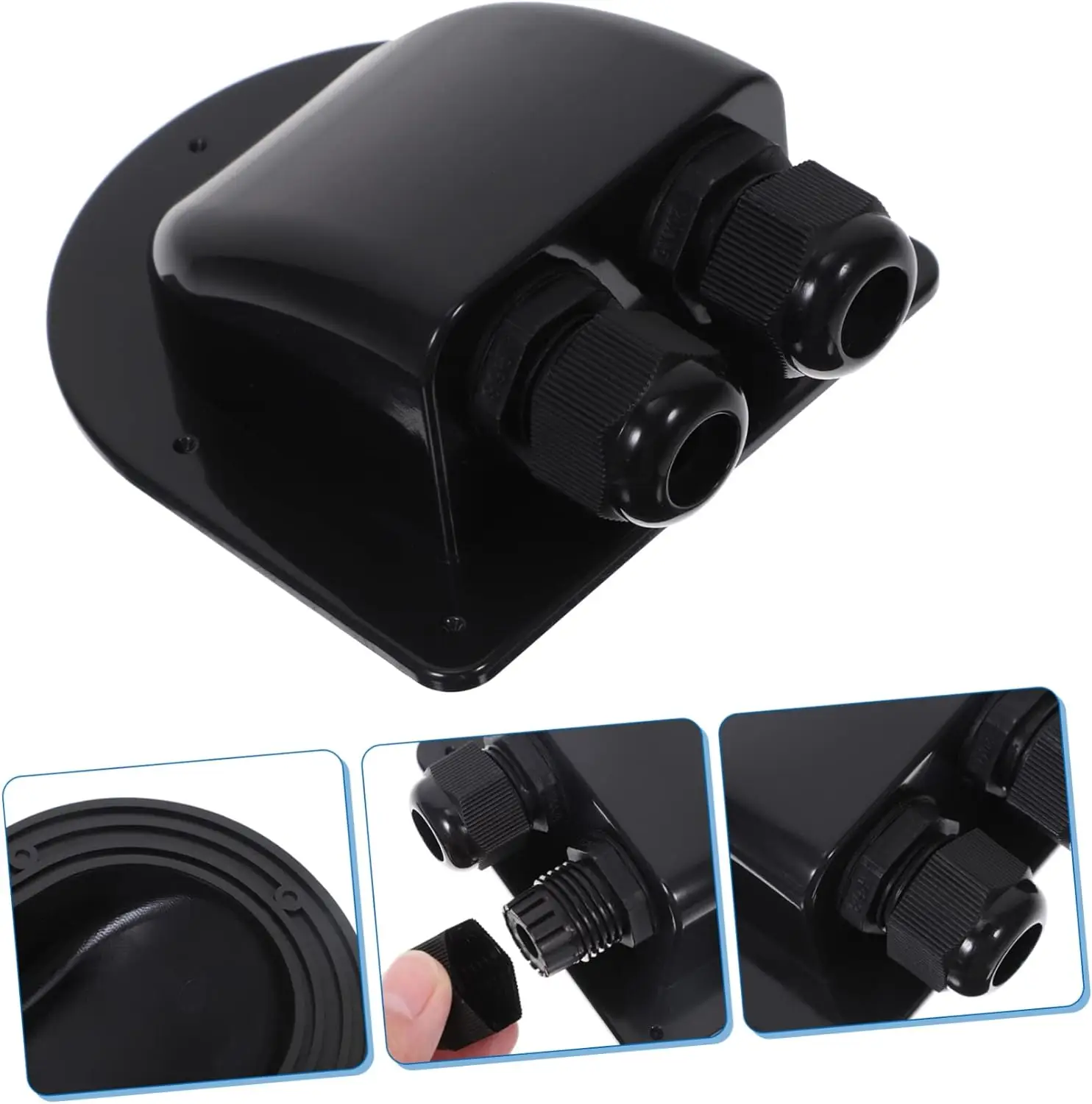 RH-SJB cable entry gland interface and structure details