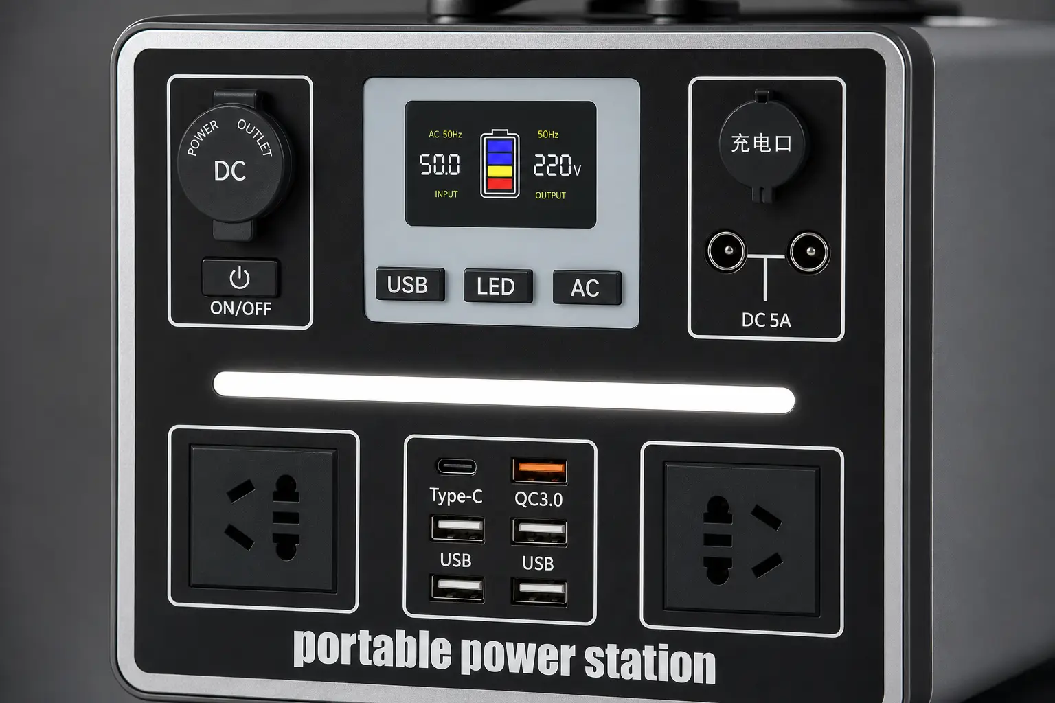 T-10T 1000W Portable Power Station - Image 2