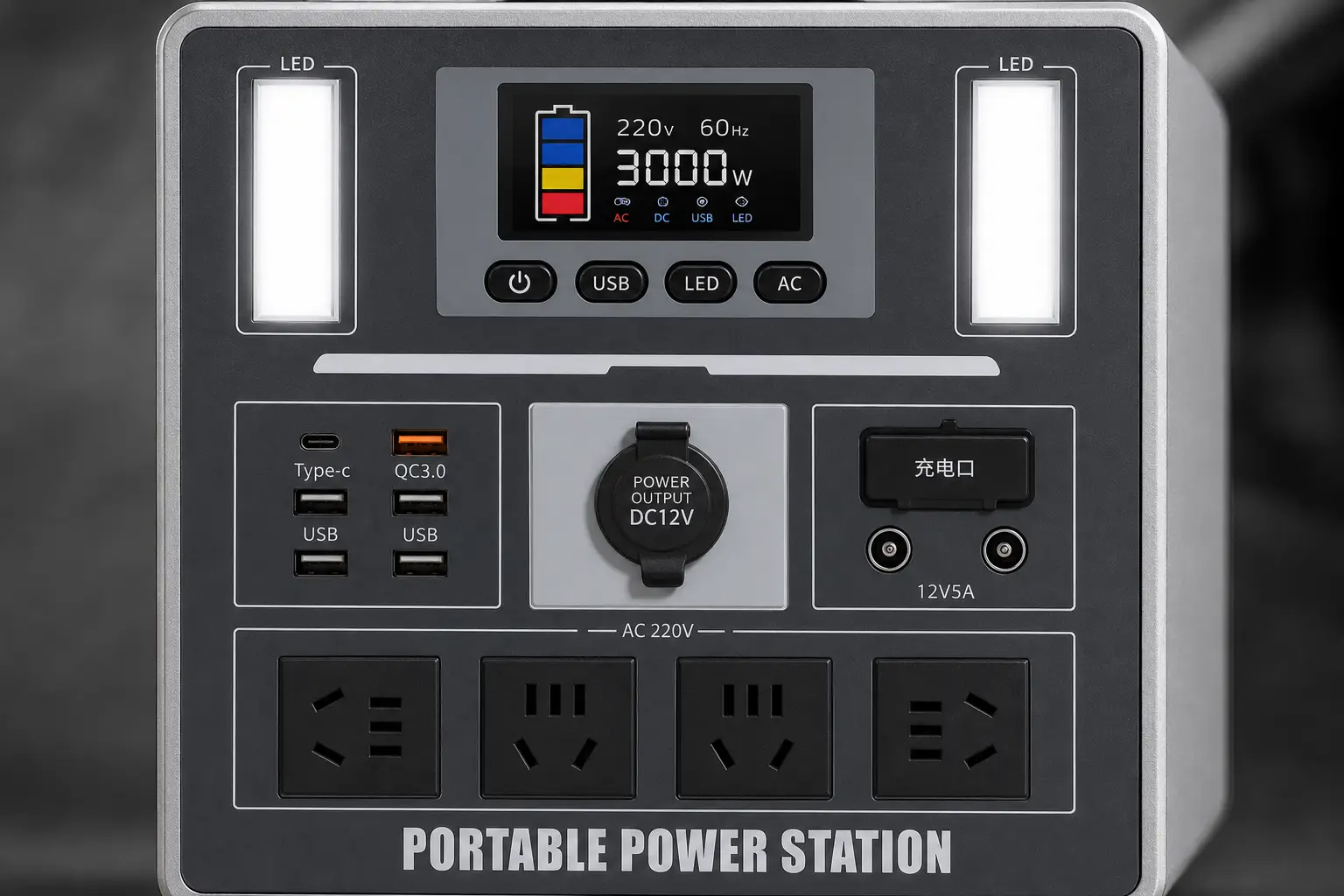 T-25T 3000W Portable Power Station - Image 2
