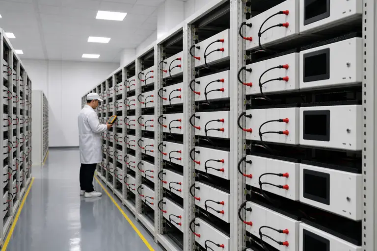 Battery QC and aging test laboratory