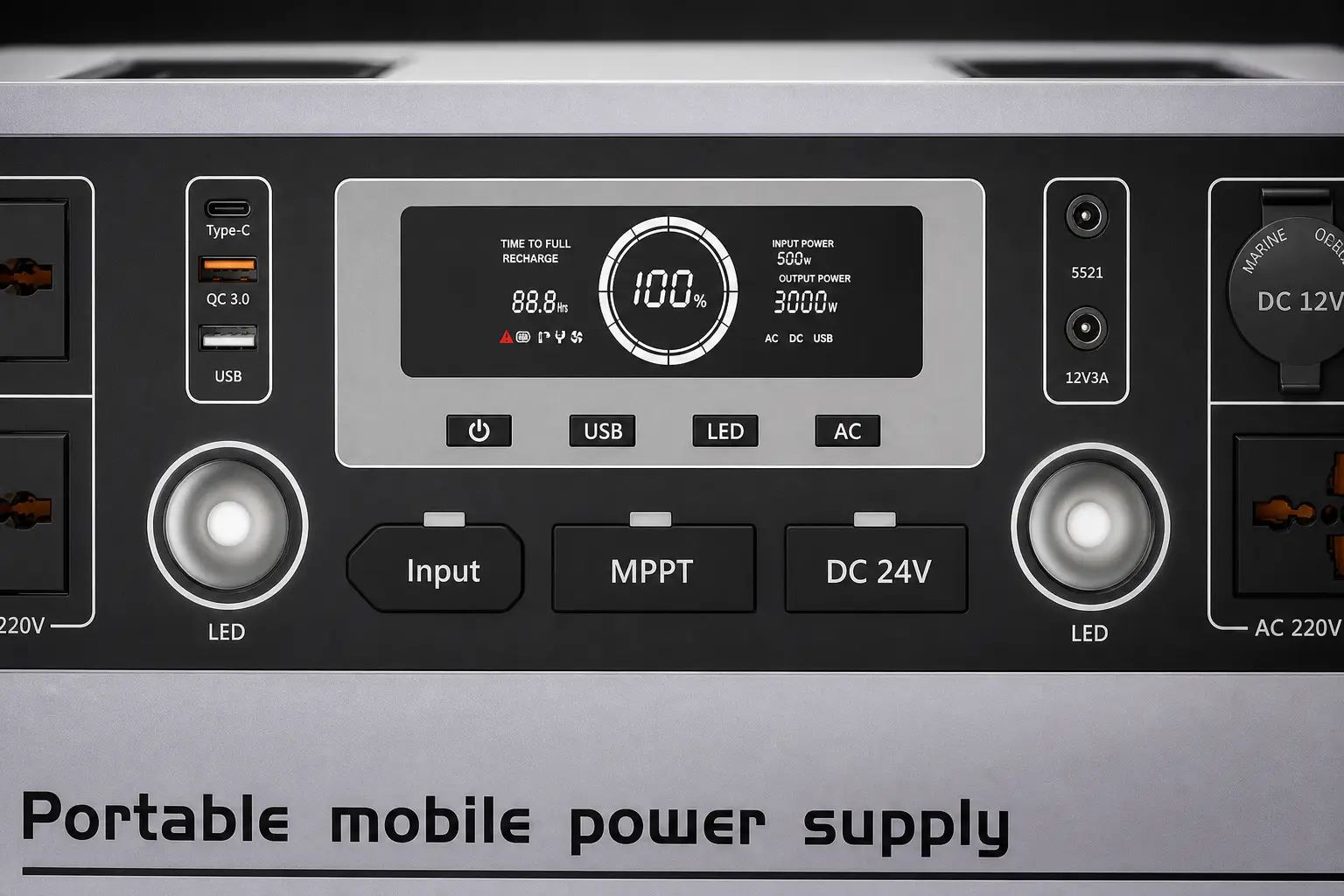 XL-30T 3000W Portable Power Station - Image 2