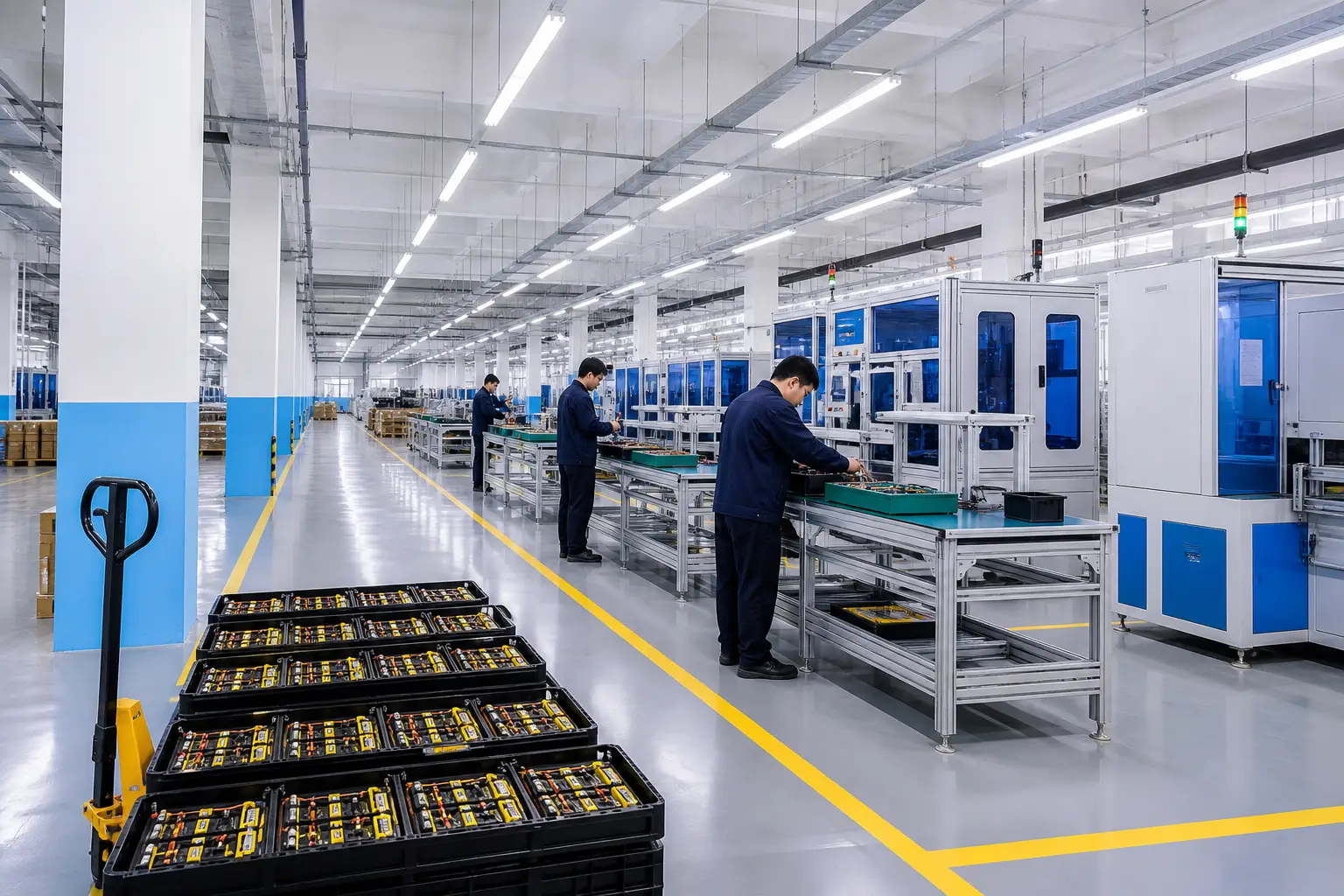 Ruihan automated assembly workshop — ISO-certified production lines