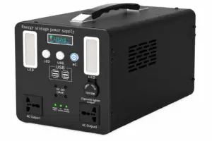 Ruihan Alloy-Shell LiFePO4 UPS Power Station — 300W / 500W / 800W / 1000W
