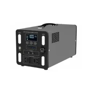 Ruihan Alloy-Shell LiFePO4 Portable Power Station — 800W / 1000W / 1200W (600Wh to 1800Wh)