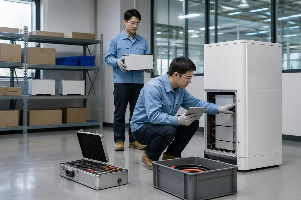 After-sales service — warranty support, spare parts and technical follow-up after delivery