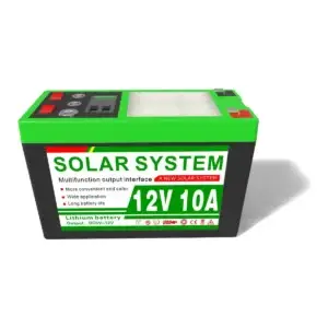 Ruihan C802-12V10A 128Wh DC solar power station front view on white background