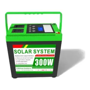 Ruihan C805-300W portable power station front view on white background