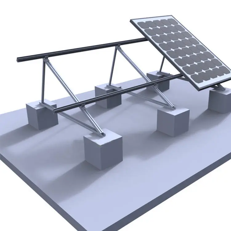 Ruihan Ballasted Flat Roof Solar Mounting System | PV Roof Support