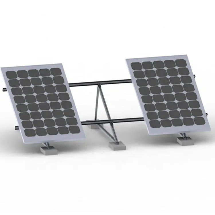 Ruihan Ballasted Flat Roof Solar Mounting System | PV Roof Support