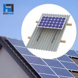 Ruihan Industrial Rooftop Solar Bracket | Aluminum PV Mounting System