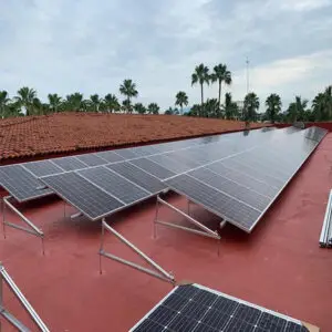 Ruihan Photovoltaic Mounting Structure | Flat Roof Solar Panel Support