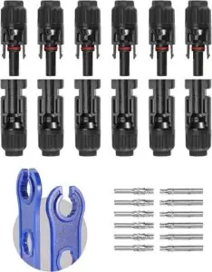 Ruihan RH-SC MC4 Connector | Waterproof Solar PV Cable Plug Socket - image 1