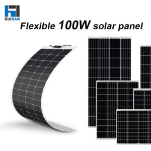 Ruihan RH-SP2 100W Flexible Solar Panel | PV Panel for RV, Car Roof and Balcony