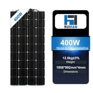 Ruihan RH-SP2 Series 50W / 100W / 200W / 300W / 400W Flexible Monocrystalline Solar Panels