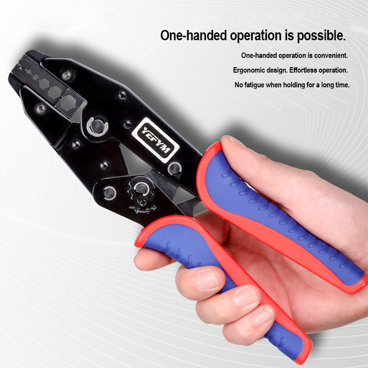 Ruihan YF-05H Hexagonal Coaxial Terminal Crimping Pliers | BNC RF Connector Tool - image 6